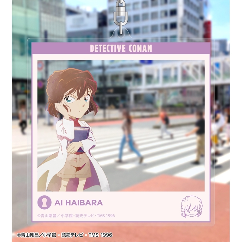 名探偵コナン 灰原哀 Ani-Art clear label 第2弾 SNS風BIGアクリルキーホルダー 画像 3 | AniSmile