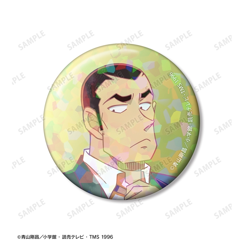 名探偵コナン 萩原千速&横溝重悟 Ani-Art clear label 第2弾 ホログラム缶バッジ2個セット 画像 4 | AniSmile