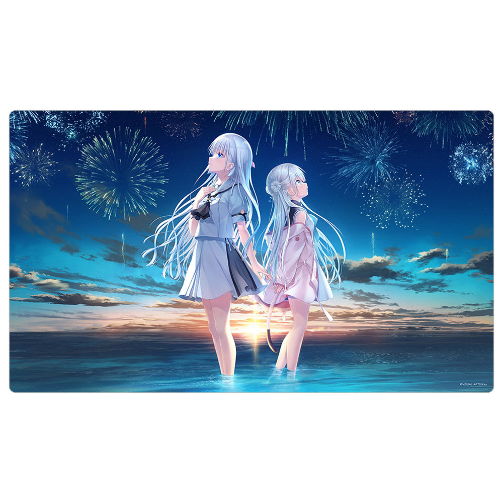 Summer Pockets REFLECTION BLUE&anemoi ラバーマット(鳴瀬 しろは&辻倉朱比華) - 公式商品画像 | AniSmile