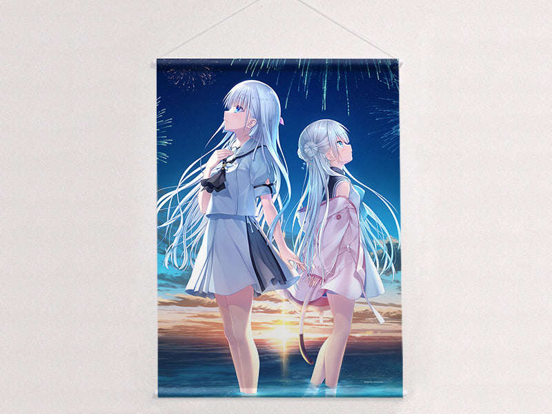 Summer Pockets REFLECTION BLUE&anemoi B2タペストリー(鳴瀬 しろは&辻倉朱比華) 画像 2 | AniSmile