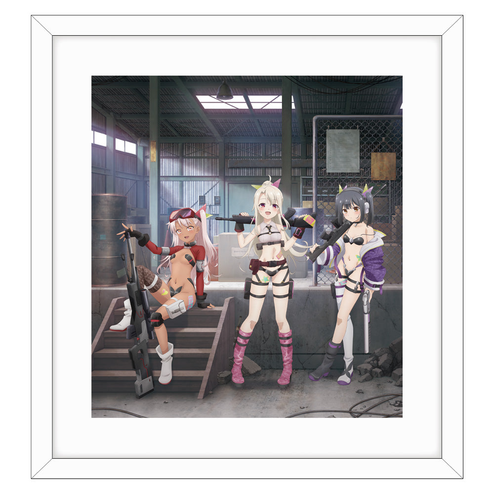劇場版「Fate/kaleid liner プリズマ☆イリヤ Licht 名前の無い少女」 描き下ろし複製原画(イリヤ&美遊&クロエ/ミリタリー) - 公式商品画像 | AniSmile