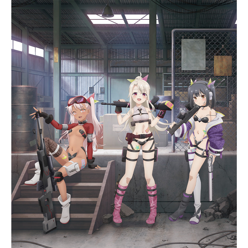 劇場版「Fate/kaleid liner プリズマ☆イリヤ Licht 名前の無い少女」 描き下ろし複製原画(イリヤ&美遊&クロエ/ミリタリー) 画像 2 | AniSmile