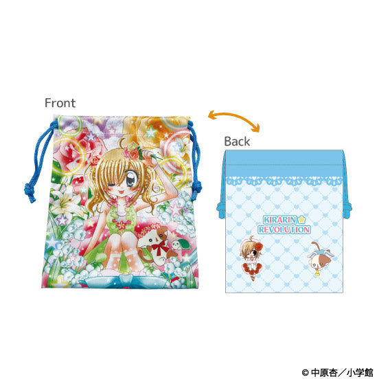 きらりん☆レボリューション 巾着 ブルー - 公式商品画像 | AniSmile
