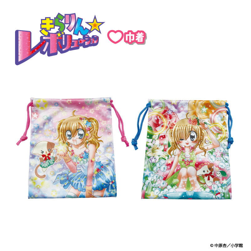 きらりん☆レボリューション 巾着 ピンク 画像 2 | AniSmile