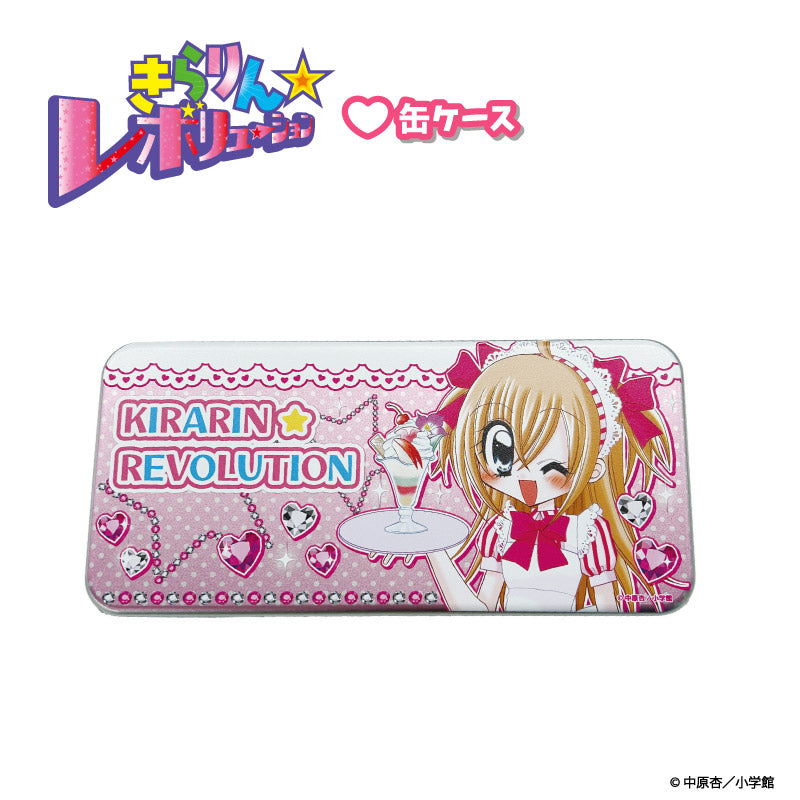 きらりん☆レボリューション 缶ケース ピンク 画像 2 | AniSmile