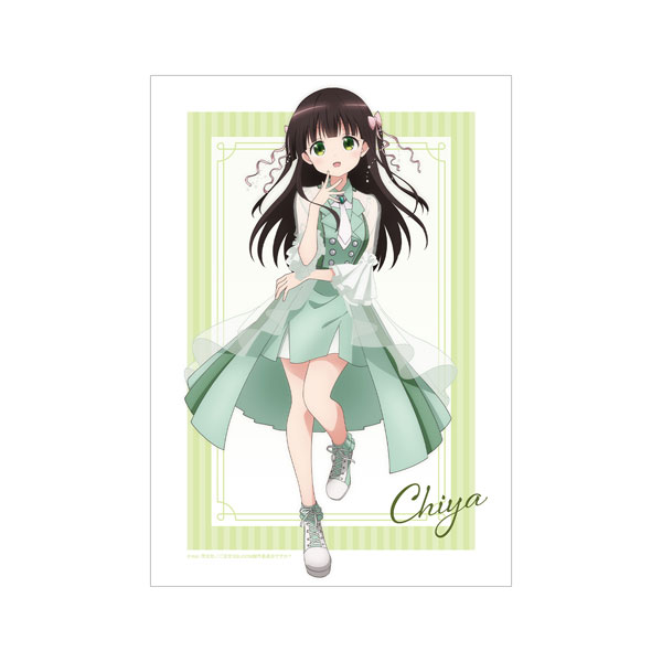 ご注文はうさぎですか? BLOOM 描き下ろし 千夜 アイドル制服ver. A3マット加工ポスター 画像 2 | AniSmile