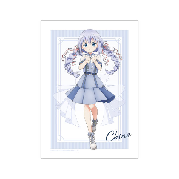 ご注文はうさぎですか? BLOOM 描き下ろし チノ アイドル制服ver. A3マット加工ポスター 画像 2 | AniSmile