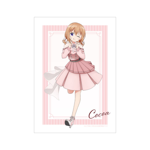 ご注文はうさぎですか? BLOOM 描き下ろし ココア アイドル制服ver. A3マット加工ポスター 画像 2 | AniSmile