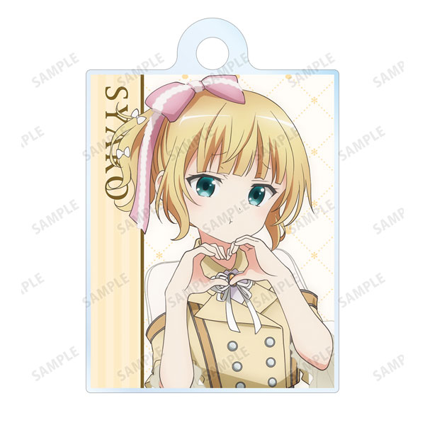ご注文はうさぎですか? BLOOM 描き下ろし シャロ アイドル制服ver. 2連ワイヤーアクリルキーホルダー 画像 3 | AniSmile