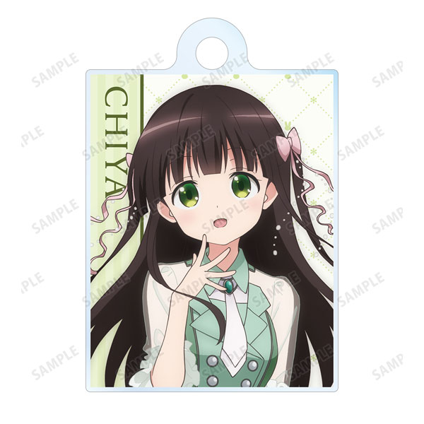 ご注文はうさぎですか? BLOOM 描き下ろし 千夜 アイドル制服ver. 2連ワイヤーアクリルキーホルダー 画像 3 | AniSmile