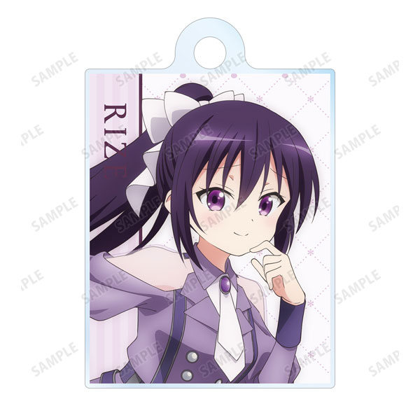 ご注文はうさぎですか? BLOOM 描き下ろし リゼ アイドル制服ver. 2連ワイヤーアクリルキーホルダー 画像 3 | AniSmile