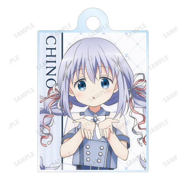 ご注文はうさぎですか? BLOOM 描き下ろし チノ アイドル制服ver. 2連ワイヤーアクリルキーホルダー 画像 3 | AniSmile