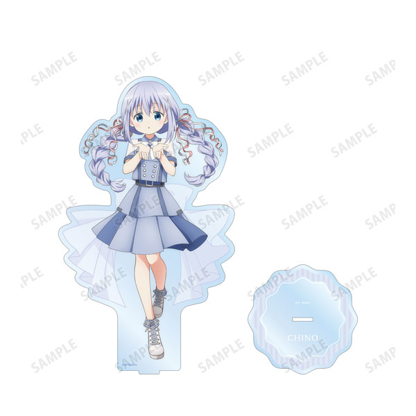 ご注文はうさぎですか? BLOOM 描き下ろし チノ アイドル制服ver. 特大アクリルスタンド - 公式商品画像 | AniSmile
