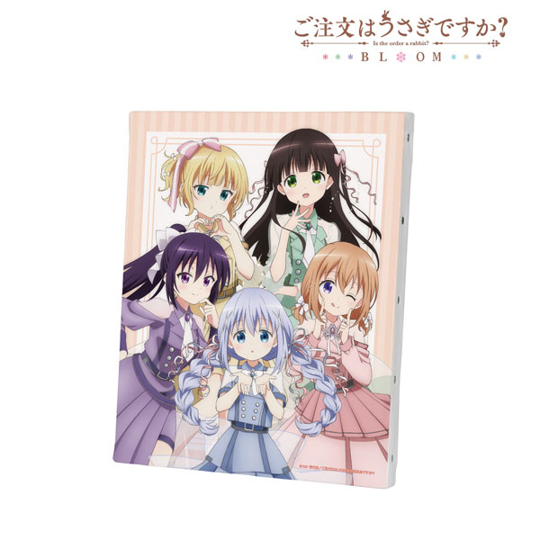 ご注文はうさぎですか? BLOOM 描き下ろし 集合 アイドル制服ver. キャンバスボード - 公式商品画像 | AniSmile