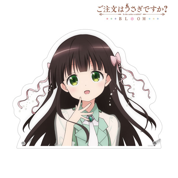 ご注文はうさぎですか? BLOOM 描き下ろし 千夜 アイドル制服ver. 特大ダイカットアクリルパネル - 公式商品画像 | AniSmile