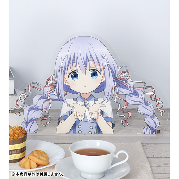 ご注文はうさぎですか? BLOOM 描き下ろし チノ アイドル制服ver. 特大ダイカットアクリルパネル 画像 4 | AniSmile