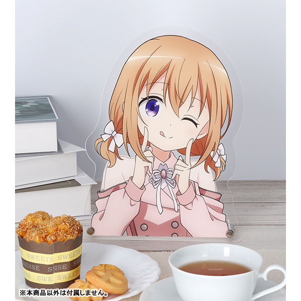 ご注文はうさぎですか? BLOOM 描き下ろし ココア アイドル制服ver. 特大ダイカットアクリルパネル 画像 4 | AniSmile
