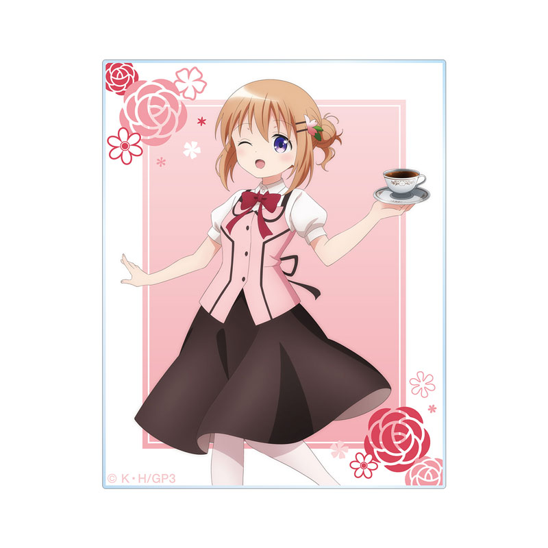 ご注文はうさぎですか? BLOOM 描き下ろし ココア 素敵なティータイムver. アクリルカード 画像 2 | AniSmile