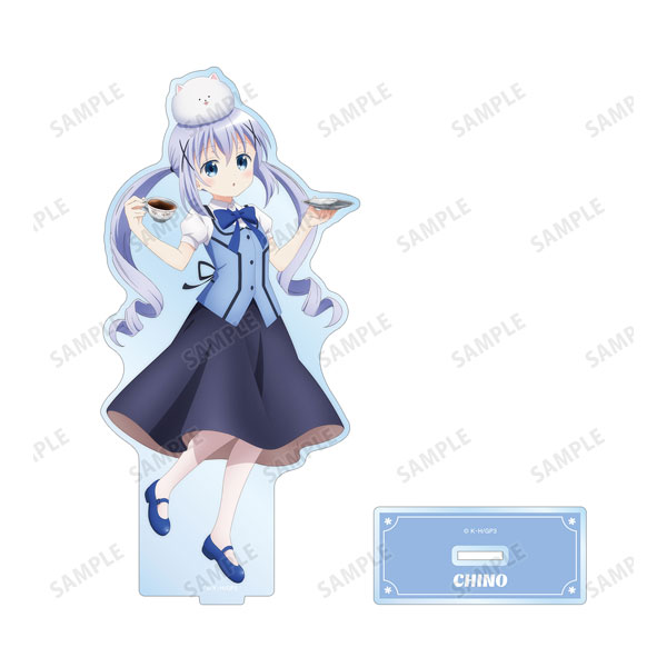 ご注文はうさぎですか? BLOOM 描き下ろし チノ 素敵なティータイムver. BIGアクリルスタンド - 公式商品画像 | AniSmile