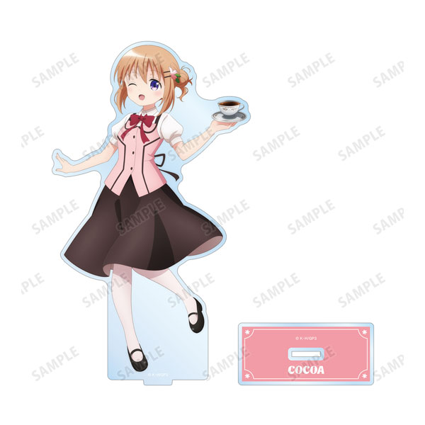 ご注文はうさぎですか? BLOOM 描き下ろし ココア 素敵なティータイムver. BIGアクリルスタンド - 公式商品画像 | AniSmile