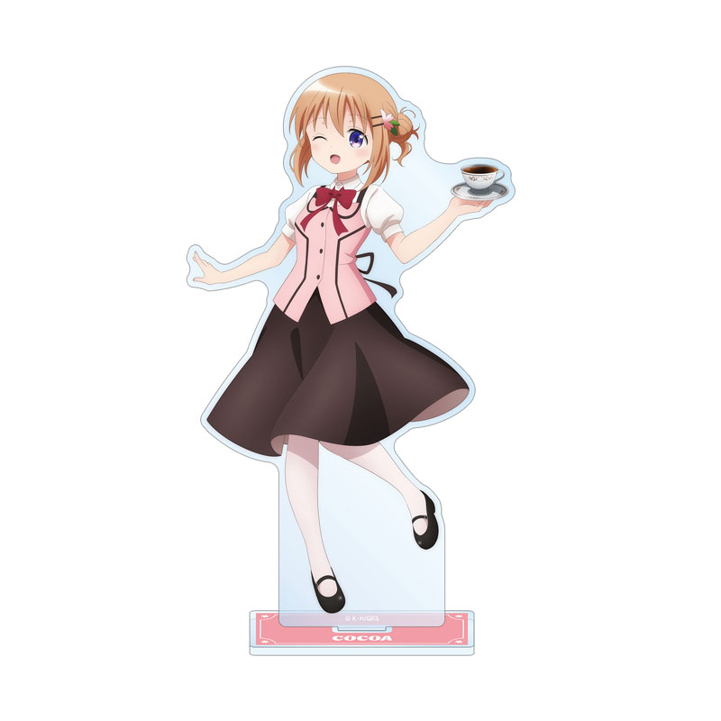 ご注文はうさぎですか? BLOOM 描き下ろし ココア 素敵なティータイムver. BIGアクリルスタンド 画像 2 | AniSmile