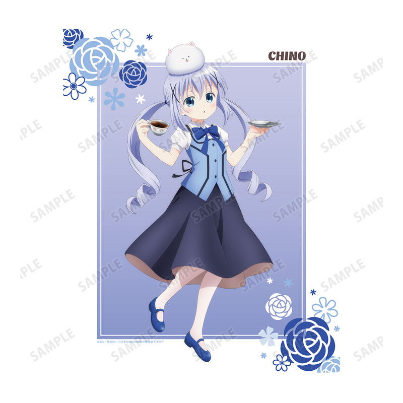 ご注文はうさぎですか? BLOOM 描き下ろし チノ 素敵なティータイムver. キャンバスボード 画像 3 | AniSmile