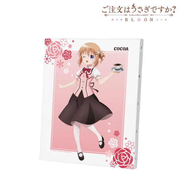 ご注文はうさぎですか? BLOOM 描き下ろし ココア 素敵なティータイムver. キャンバスボード - 公式商品画像 | AniSmile