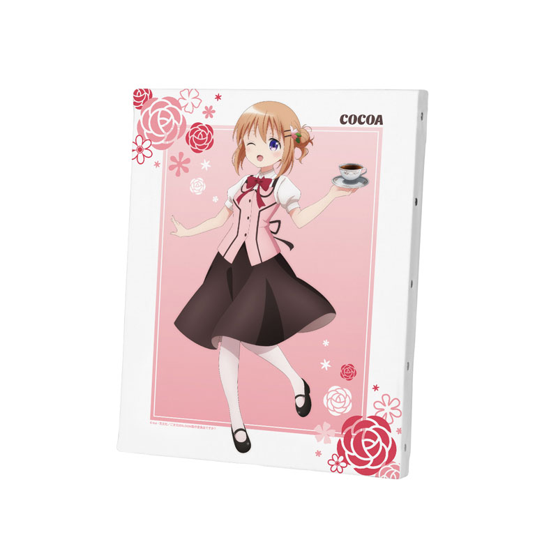 ご注文はうさぎですか? BLOOM 描き下ろし ココア 素敵なティータイムver. キャンバスボード 画像 2 | AniSmile