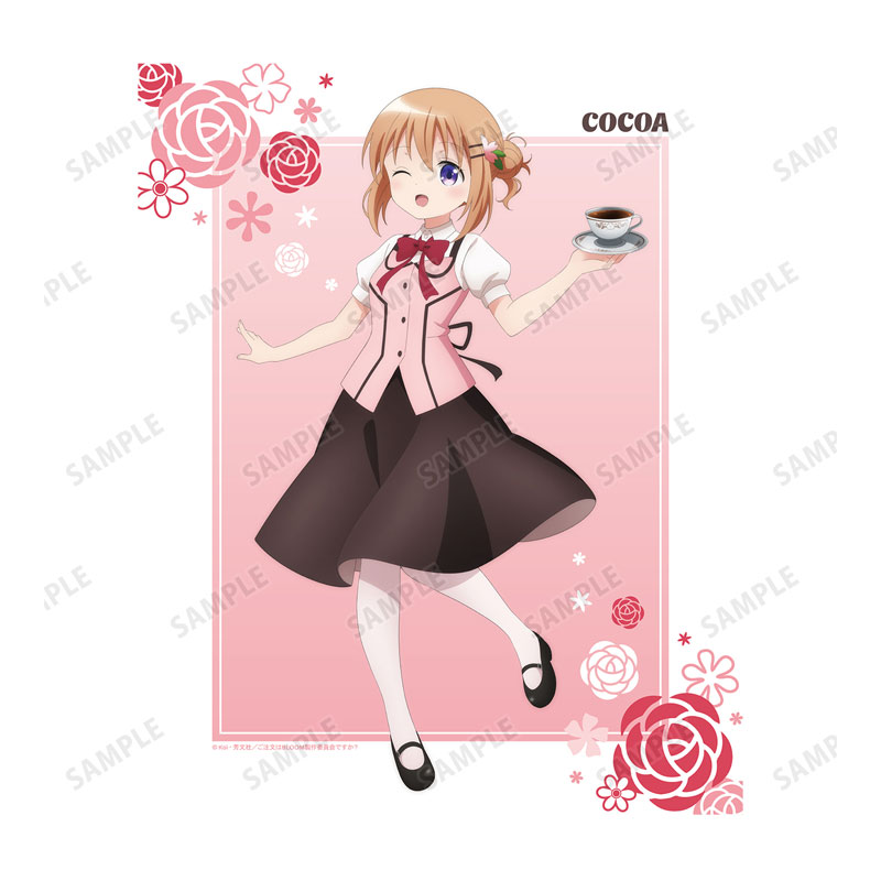 ご注文はうさぎですか? BLOOM 描き下ろし ココア 素敵なティータイムver. キャンバスボード 画像 3 | AniSmile