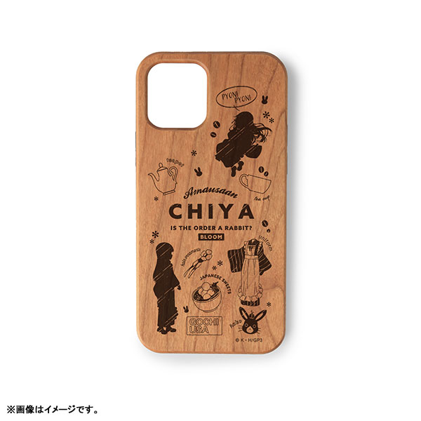 ご注文はうさぎですか? BLOOM 千夜 Ani-Sketch ウッドiPhoneケース(対象機種/iPhone 6/6s/7/8/SE2/SE3) 画像 2 | AniSmile