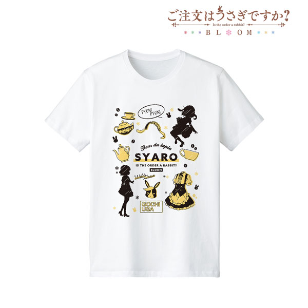 ご注文はうさぎですか? BLOOM シャロ Ani-Sketch Tシャツメンズ(サイズ/XL) - 公式商品画像 | AniSmile