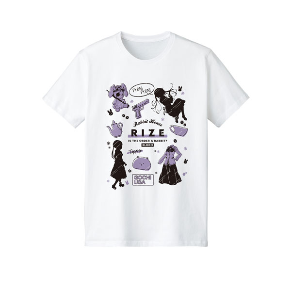 ご注文はうさぎですか? BLOOM リゼ Ani-Sketch Tシャツレディース(サイズ/XXL) 画像 2 | AniSmile