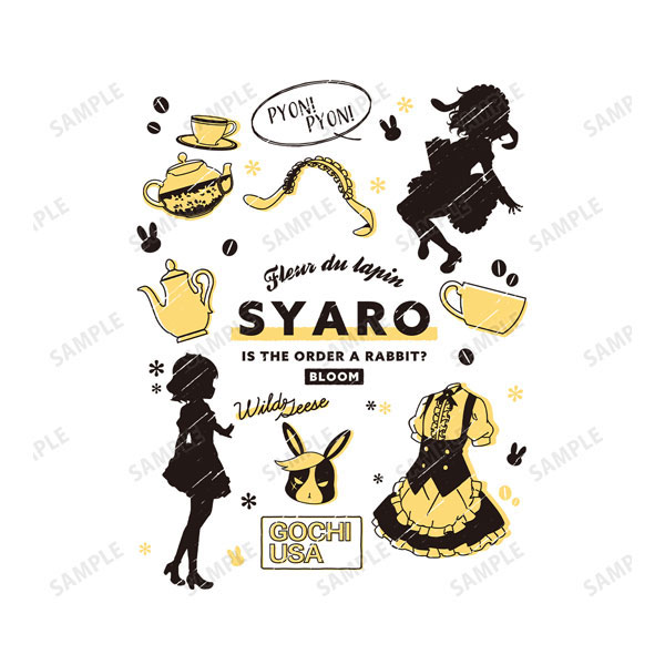 ご注文はうさぎですか? BLOOM シャロ Ani-Sketch パーカーレディース(サイズ/XL) 画像 5 | AniSmile