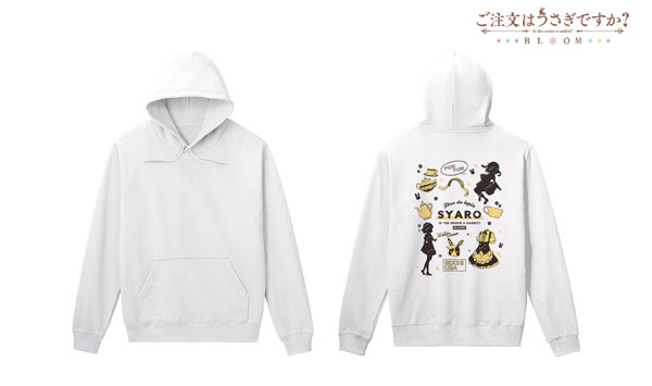 ご注文はうさぎですか? BLOOM シャロ Ani-Sketch パーカーメンズ(サイズ/L) - 公式商品画像 | AniSmile