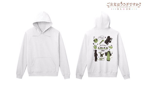 ご注文はうさぎですか? BLOOM 千夜 Ani-Sketch パーカーレディース(サイズ/M) - 公式商品画像 | AniSmile