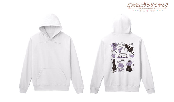ご注文はうさぎですか? BLOOM リゼ Ani-Sketch パーカーレディース(サイズ/M) - 公式商品画像 | AniSmile