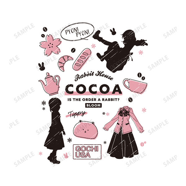ご注文はうさぎですか? BLOOM ココア Ani-Sketch パーカーレディース(サイズ/XXL) 画像 5 | AniSmile