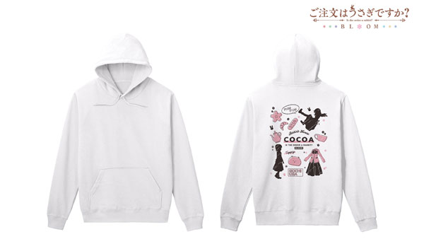 ご注文はうさぎですか? BLOOM ココア Ani-Sketch パーカーメンズ(サイズ/XS) - 公式商品画像 | AniSmile