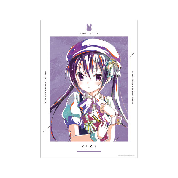 ご注文はうさぎですか? BLOOM リゼ Ani-Art A3マット加工ポスター 画像 2 | AniSmile