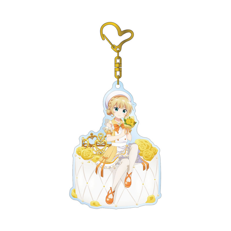 ご注文はうさぎですか? BLOOM 描き下ろし シャロ お座りケーキver. BIGアクリルキーホルダー 画像 2 | AniSmile