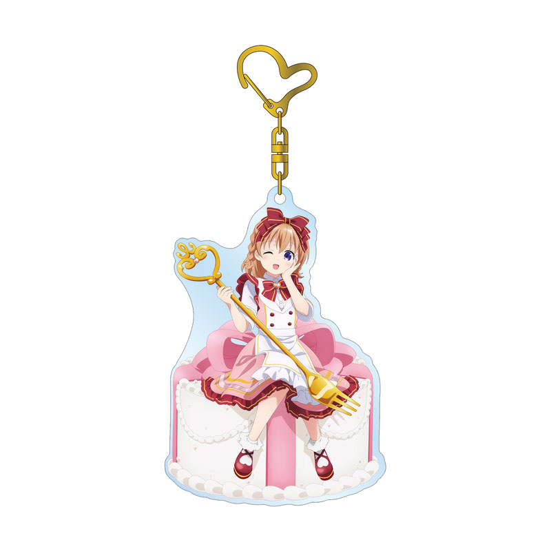 ご注文はうさぎですか? BLOOM 描き下ろし ココア お座りケーキver. BIGアクリルキーホルダー 画像 2 | AniSmile