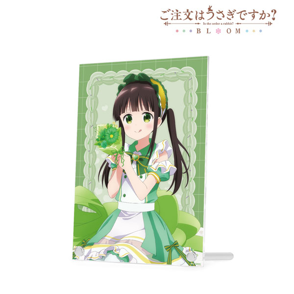 ご注文はうさぎですか? BLOOM 描き下ろし 千夜 お座りケーキver. A5アクリルパネル - 公式商品画像 | AniSmile