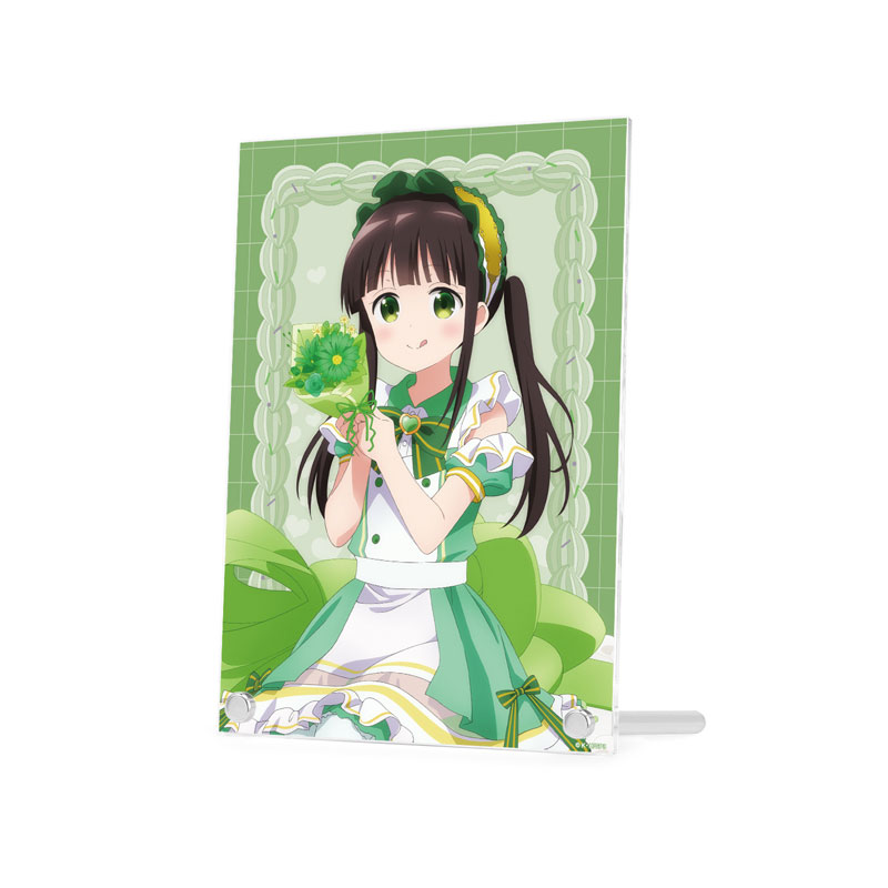ご注文はうさぎですか? BLOOM 描き下ろし 千夜 お座りケーキver. A5アクリルパネル 画像 2 | AniSmile