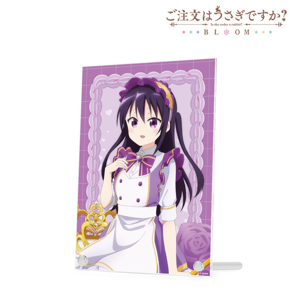 ご注文はうさぎですか? BLOOM 描き下ろし リゼ お座りケーキver. A5アクリルパネル - 公式商品画像 | AniSmile