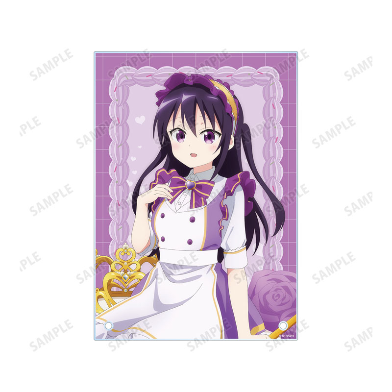 ご注文はうさぎですか? BLOOM 描き下ろし リゼ お座りケーキver. A5アクリルパネル 画像 4 | AniSmile