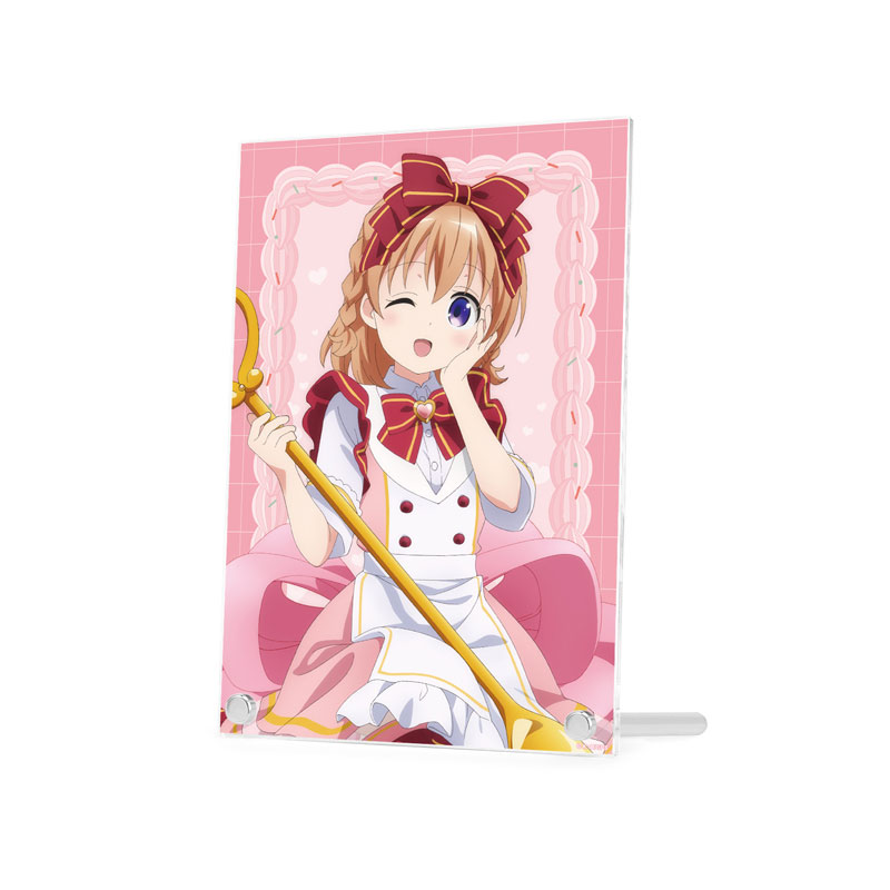 ご注文はうさぎですか? BLOOM 描き下ろし ココア お座りケーキver. A5アクリルパネル 画像 2 | AniSmile