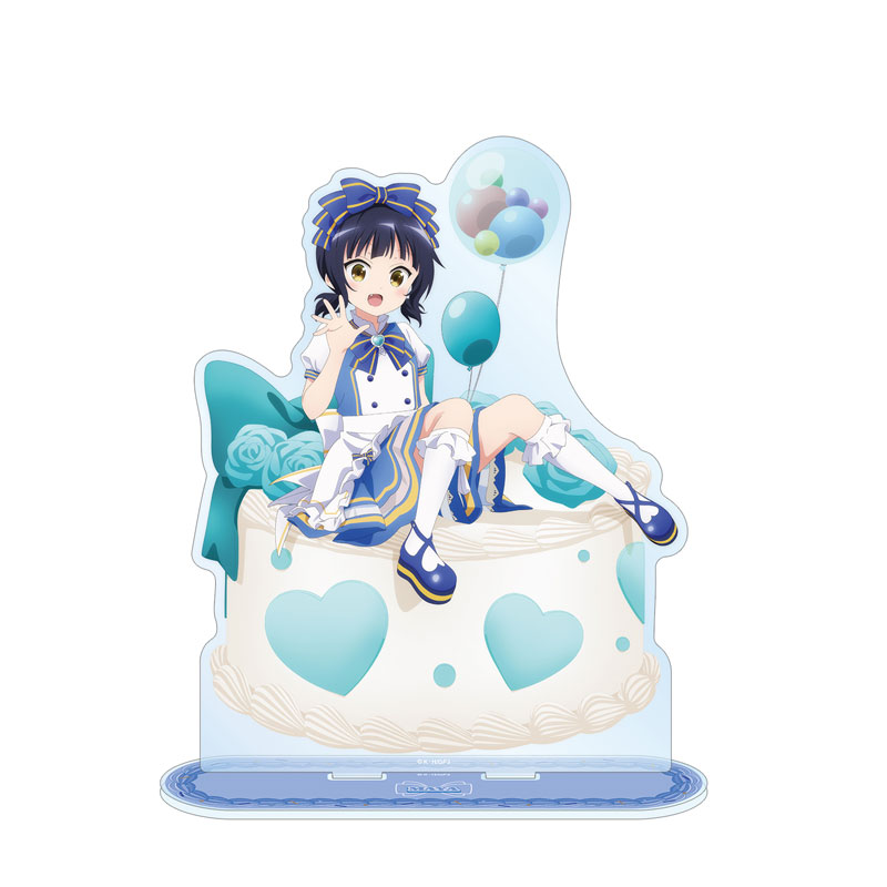 ご注文はうさぎですか? BLOOM 描き下ろし マヤ お座りケーキver. 特大アクリルスタンド 画像 2 | AniSmile
