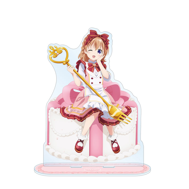 ご注文はうさぎですか? BLOOM 描き下ろし ココア お座りケーキver. 特大アクリルスタンド 画像 2 | AniSmile