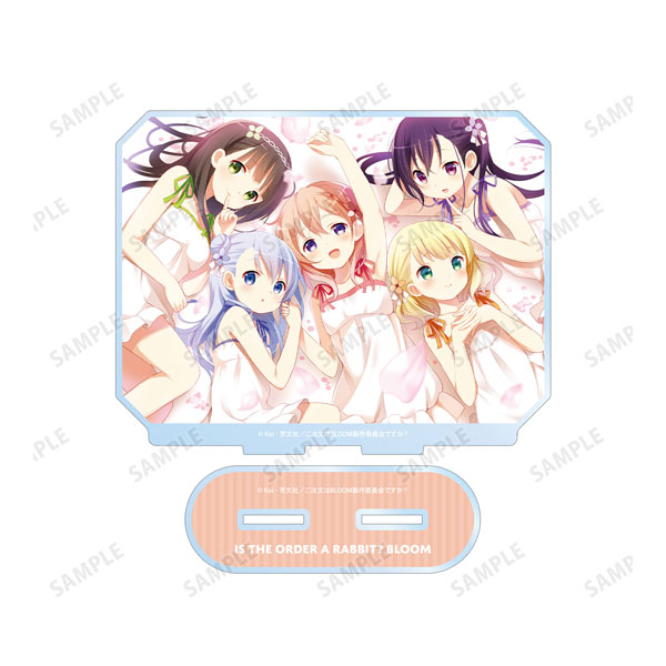 ご注文はうさぎですか? BLOOM 集合 BIGアクリルスタンド - 公式商品画像 | AniSmile