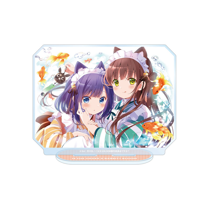 ご注文はうさぎですか? BLOOM 千夜&フユ BIGアクリルスタンド 画像 2 | AniSmile